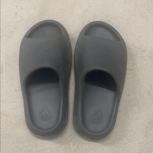 Adidas Dark Gray Slide Sandals